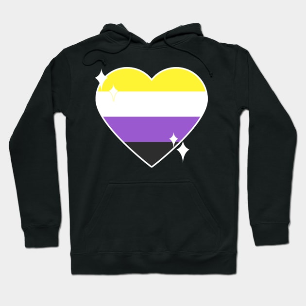 Kawaii Pride Collection - Non-Binary Hoodie by rewordedstudios